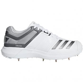 Adidas Adipower Vector Zapatos Cricket - aw17 - Blanco, 7.5 UK