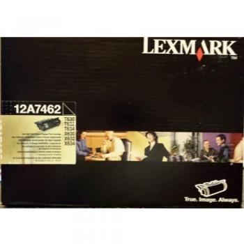 Lexmark 12A7462-0012A7462 21k Hi-Cap Blk Return