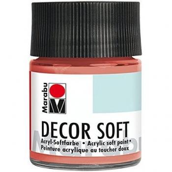 Marabu- Pintura acrílica, Color Rojo Coral