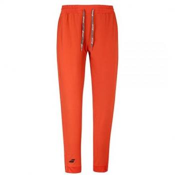 Pantalones Babolat Play Pant Rojo para mujer, ropa de pádel