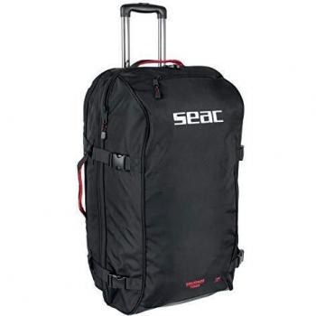 SEAC SUB 8002908432640 Bolsas con Ruedas, Unisex-Adult, Negro