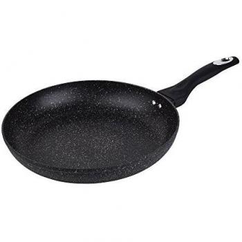 San Ignacio Select Soft Touch Sartén, Acero, Negro, 28 cm