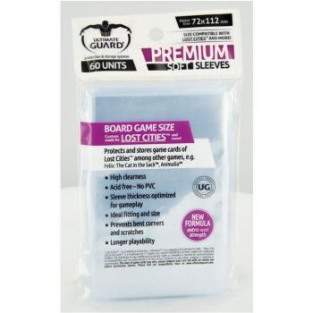 Ultimate Guard Premium Sleeves Fundas de Cartas del Juego de Mesa Lost Cities