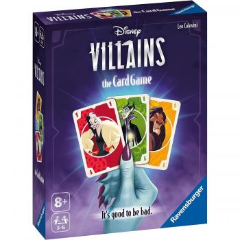 Ravensburger Disney Villains Juego de Cartas en Español Para Toda la Familia, 8+ Años