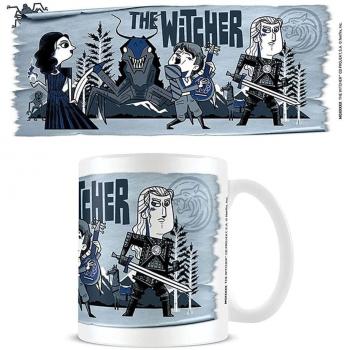 Taza Ilustrada de Alta Calidad The Witcher - Aventura Mágica