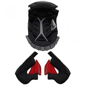 Forro Interior y Almohadillas para Mejillas LS2 FF900 Valiant II - Negro - Talla M
