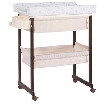 Micuna B-1158 Plus - Bañera con tapizado osos corazones, color embero y beige