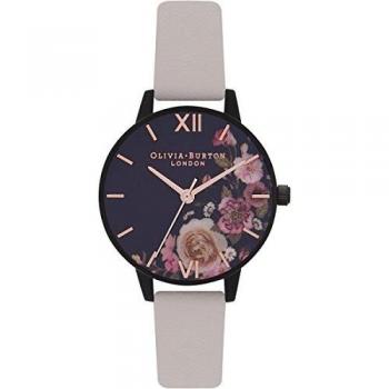 Olivia Burton After Dark Marble Floral Black Dial OB16AD30 - Reloj para mujer