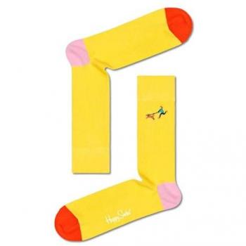 Calcetines Ribeteados Bordados Corre el Perro de Alta Calidad - Talla 41-46