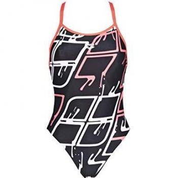 ARENA W Blare Lightech - Bañador para Mujer, Mujer, 001631, Negro/Rosa, 32