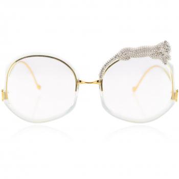 Anna-Karin Karlsson ROSE ET LE RÊVE - OPTICAL Jade Women's Green Eyeglasses Size 55 - Blue Light Blocking Available