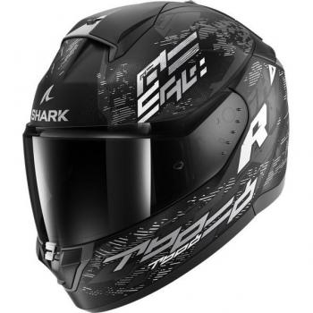 Casco Integral Shark Ridill 2 Molokai Mat Negro-Blanco-Antracita