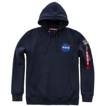 Alpha Industries Space Shuttle Hoodie - Regular Fit, Casual Cotton Sweatshirt for Men