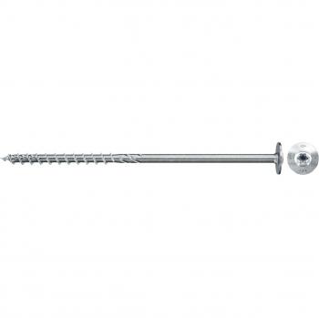 Tornillo para madera Fischer PowerFast II 8 mm x 80 mm, multidentado, acero galvanizado, 50 unidades