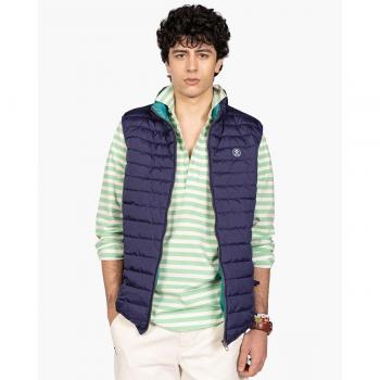 Chaleco Harper Icon marino guateado para hombre
