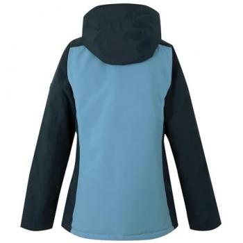 Regatta Women's Insulated Waterproof Navy Blue Colour Block Highton Stretch IV Jacket, Size 12