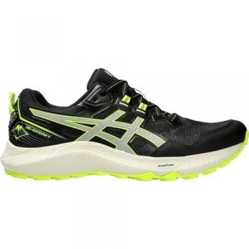 Zapatillas de trail ASICS Gel-Sonoma 7 para hombre en color negro, verde y blanco, talla 47 EU