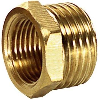 WOLFPACK LINEA PROFESIONAL 4020087 Reduccion Hexagonal Pulida 3/4 Macho x 1/2 Hembra, Color