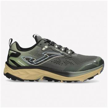 Zapatillas de trail running Joma Tundra para hombre en color gris claro y beige, talla 40