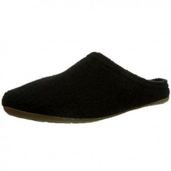 Pantuflas Haflinger Everest Classic de lana virgen con suela de goma para hombre