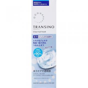 Transino Medicated Clear Gel Wash 110g - Acne Treatment and Skin Brightening Cleanser