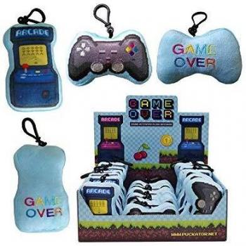 Llavero peluche Juego Game Over sonido surtido