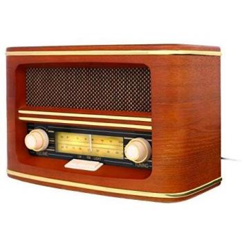 Radio Retro de Madera Camry CR 1103 con FM y Diseño Nostálgico