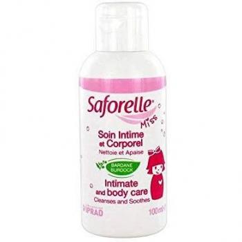 Gel Higiénico Intimo y Corporal para Niñas - 100 ml - Hipoalergénico, Limpia y Aclara