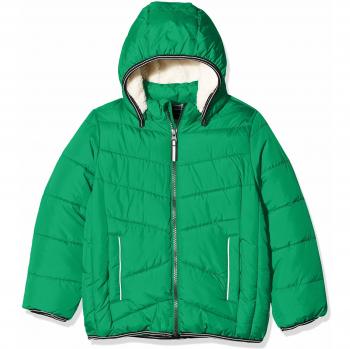 NAME IT Nmmmus Puffer Jacket Camp Chaqueta, Verde
