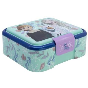 Sandwichera Múltiple Infantil Frozen Cuento de Hielo con 3 Compartimentos