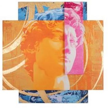 Multicuadro Superpuesto David 175x3x175 cm - Arte en la Pared ADDA HOME
