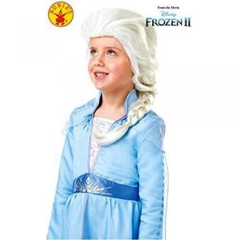 Frozen 2 Peluca Elsa, Multicolor,