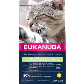 Eukanuba Adult Hairball Control Cat Food 2 Kg