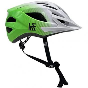 Casco Deportivo Adulto Quick Verde KRF, Talla S 53-56cm, diseño urbano unisex