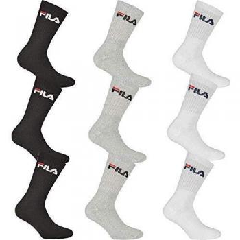 Fila Tennis Socks 3-Pack with Reinforced Stress Zones