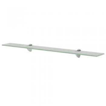 Estante flotante de cristal 80x10 cm 8 mm