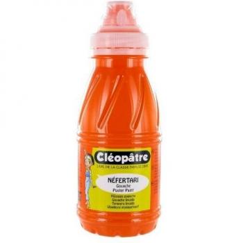 Cleopatre - PGN250-15 - Pintura guache Nefertari Premium - Frasco de 250 ml - Naranjado