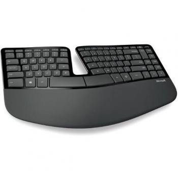 Microsoft Sculpt Ergonomic Desktop RF inalámbrico Danés Negro - Teclado