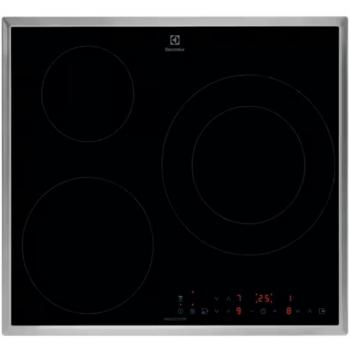 Placa de inducción Electrolux LIT6346M con 3 zonas de cocción y función Puente