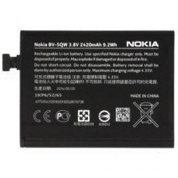 Batería Original Nokia bv-5qw para Nokia Lumia 930, 2420 mAh