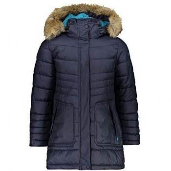 CMP - Abrigo para niña Azul/Negro 110 cm