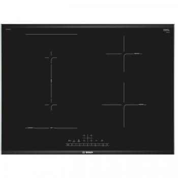 Bosch Serie 6 PVS775FC5E Placa de Inducción Integrada, 70 cm, Color Negro, 4 Zonas, Potencia Total 6900 W