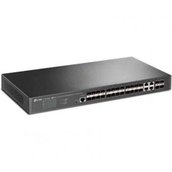 TP-Link JetStream 24-Port SFP L2+ Managed Switch with 4 10GE SFP+ Slots