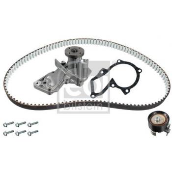 Bomba de Agua + Kit de Correa de Distribución FEBI BILSTEIN 173474 para FORD y VOLVO