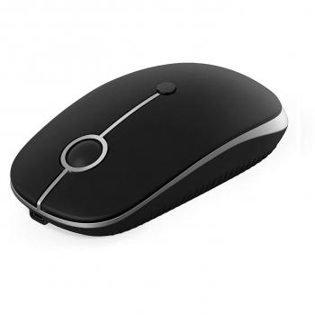 Ratón inalámbrico, Jelly Comb 2.4G recargable Ratón óptico inalámbrico con batería recargable incorporada de 1800mAh para PC / Tablet / Laptop y Windows / Mac / Linux