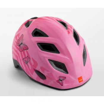 MET Casco Genio Rosa Mariposa M 52-57, Unisex Adulto, Medium