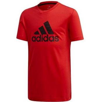 adidas JB TR Prime tee Camiseta, Niños, Rojint/Negro, 116