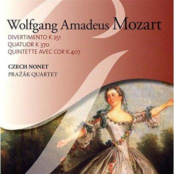 Divertimento K251 - quatuor k370 - quintette avec cor k407 - Adagio K580a