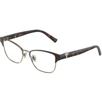 Tiffany & Co. TF1152B Cat Eye Metal Optical Frames for Women - Brown Transparent Asian Fit