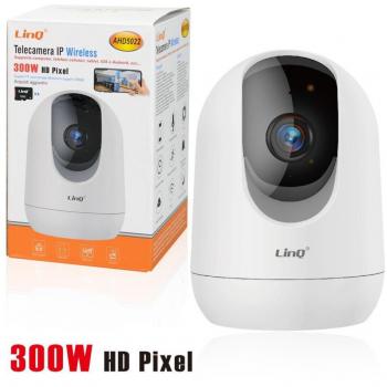 Cámara IP Inalámbrica 300W HD Compatible con PC y Móviles iOS/Android AHD5022